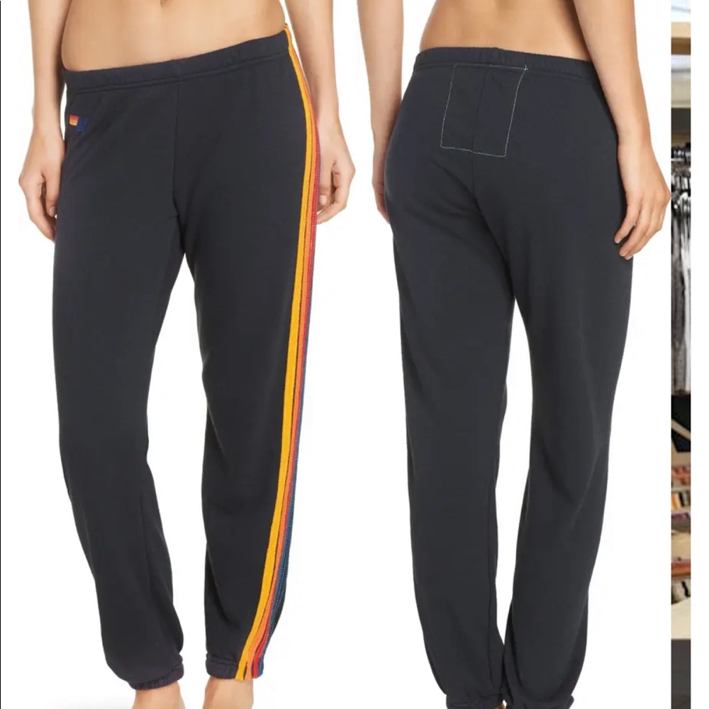 AVIATOR NATION SWEATPANTS- gently worn